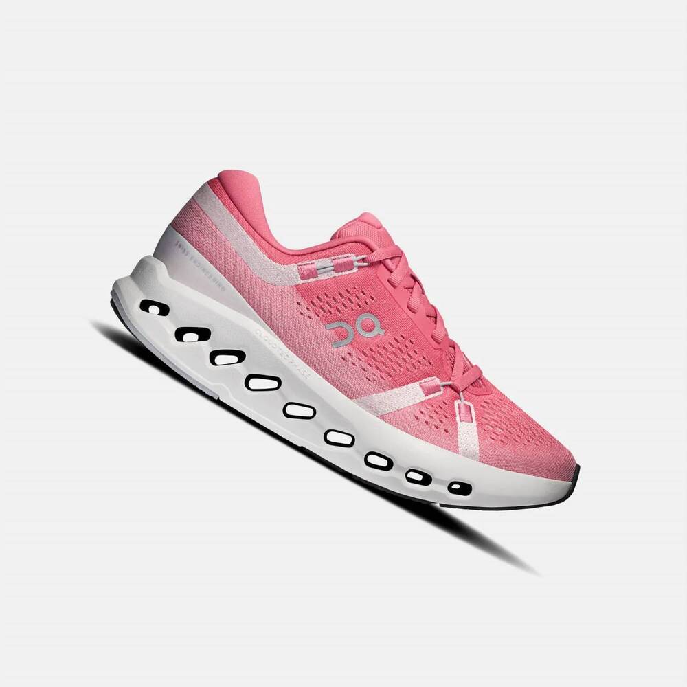 NEW ON women's cloudsurfer 2 running shoes in camella / ivory - Picture 2 of 5